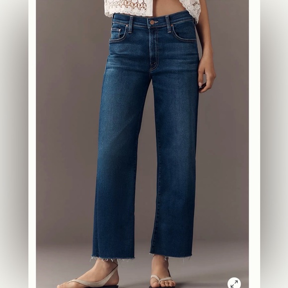 MOTHER The Rambler Leg Ankle wash Jeans Size 28 - Picture 5 of 15